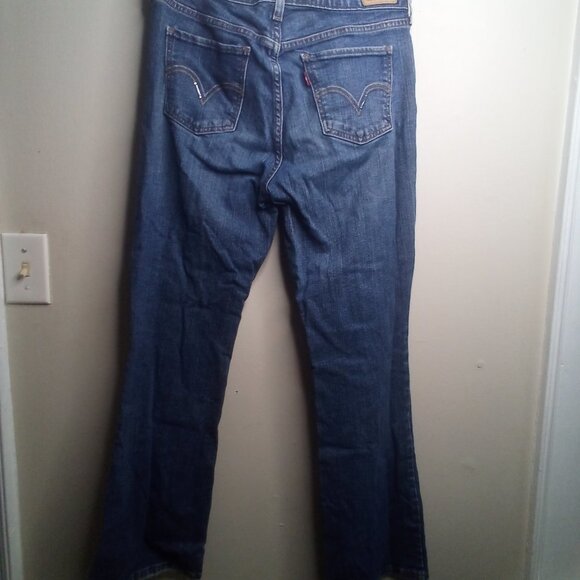 Levis 515 Boot Cut Jeans 10 S Women Blue - Picture 5 of 16